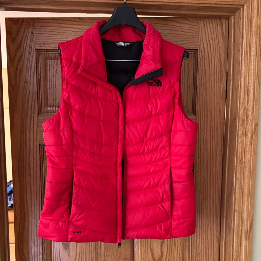 The North Face Women's Vibrant Red Quilted Vest